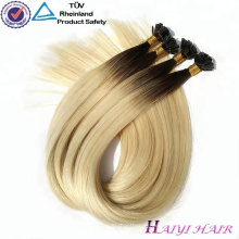Alibaba Express Großhandel Remy Menschenhaar Vor-bonding Haarverlängerung Flache Spitze Haar Produkte